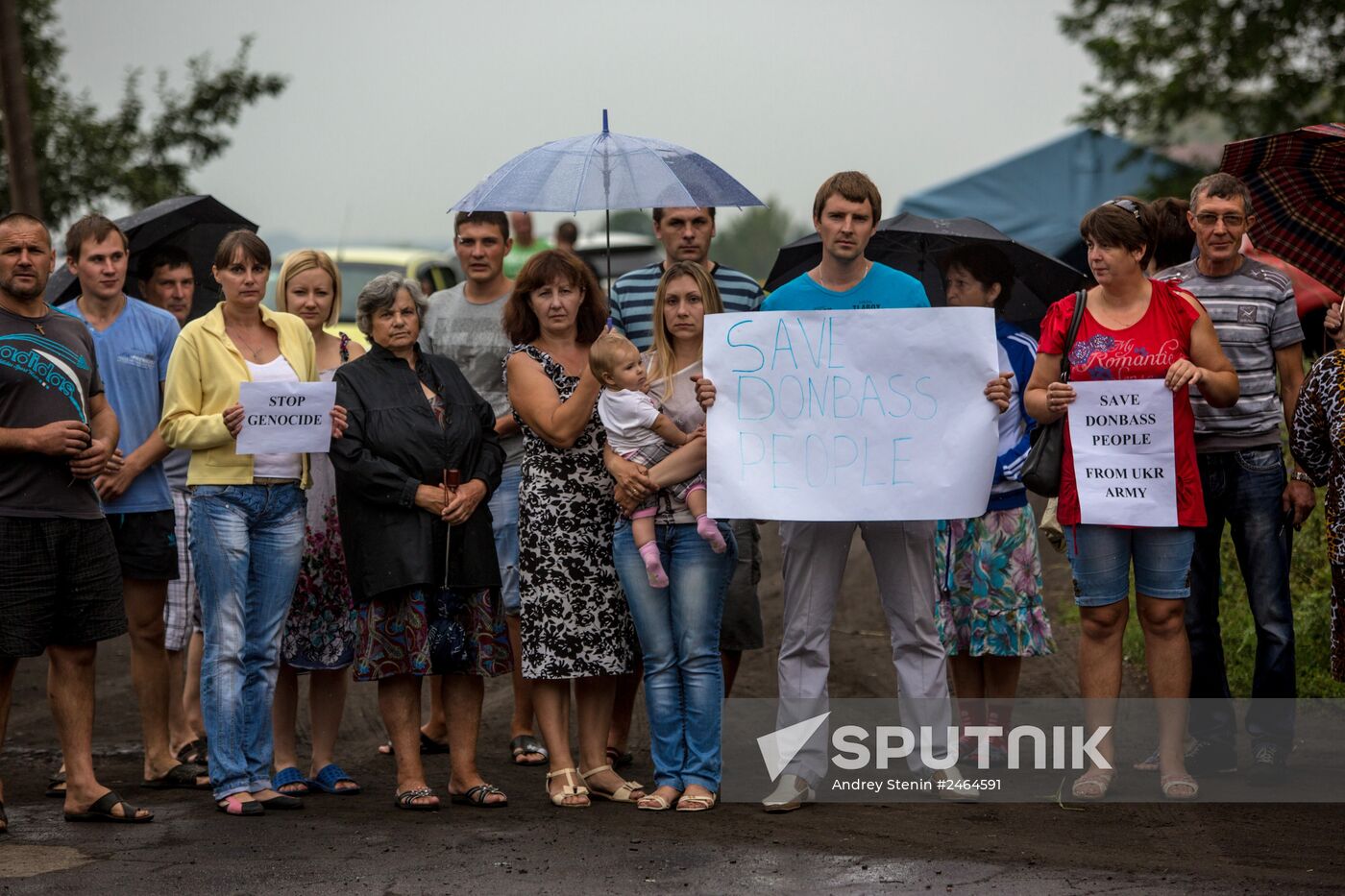 Crash site of Malaysia Airlines flight MH17 near Shaktyorsk