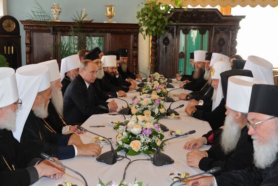 Vladimir Putin takes part in celebrating 700th birth anniversary of Venerable St. Sergius of Radonezh