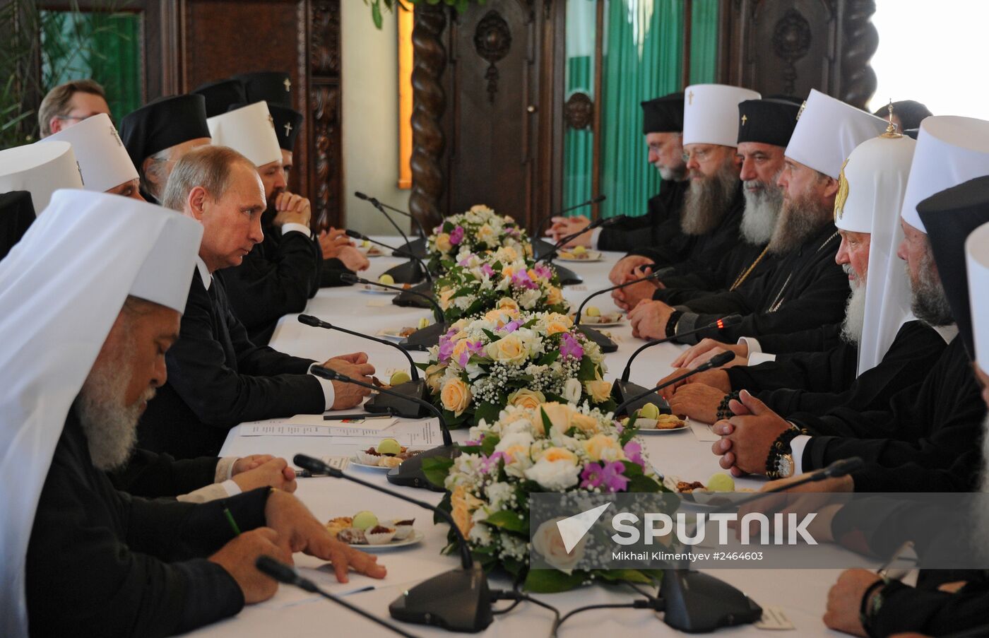 Vladimir Putin takes part in celebrating 700th birth anniversary of Venerable St. Sergius of Radonezh