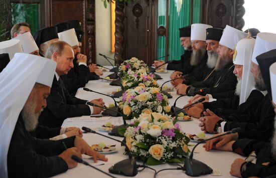 Vladimir Putin takes part in celebrating 700th birth anniversary of Venerable St. Sergius of Radonezh