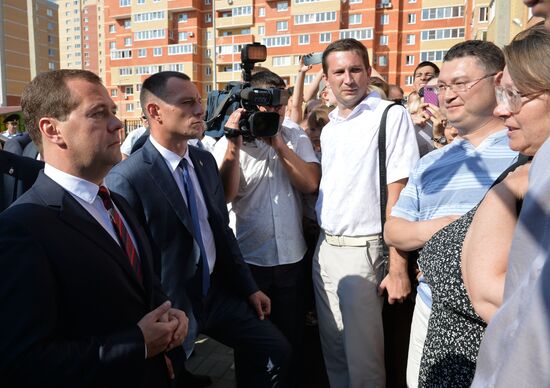 Dmitry Medvedev's working trip to Lipetsk
