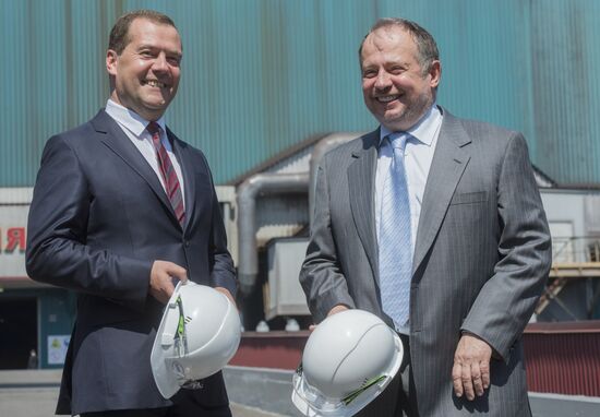 Dmitry Medvedev's working trip to Lipetsk