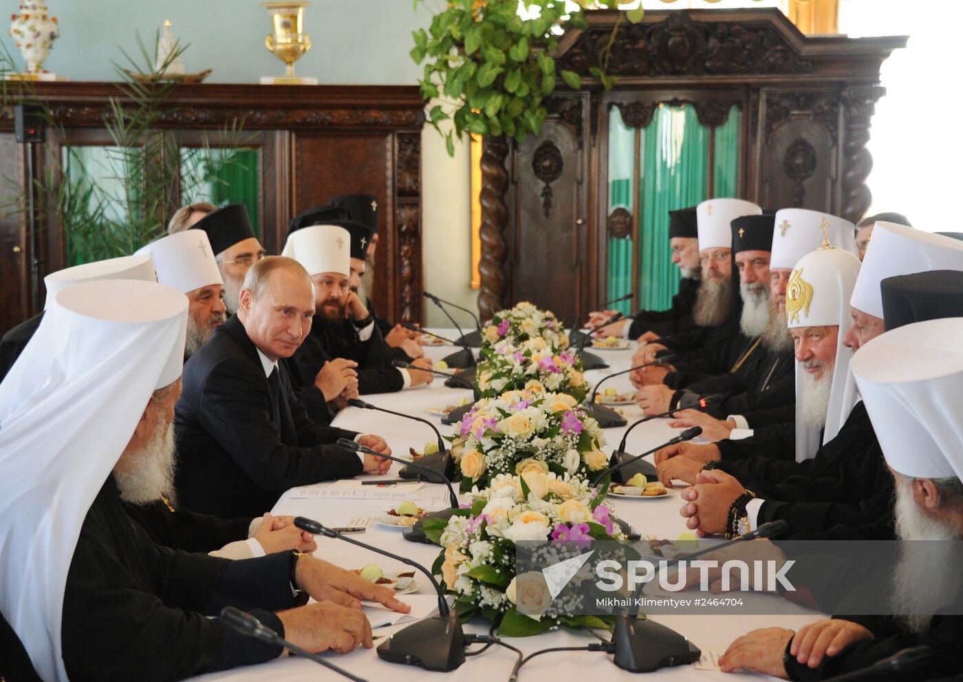 Vladimir Putin takes part in celebrating 700th birth anniversary of Venerable St. Sergius of Radonezh