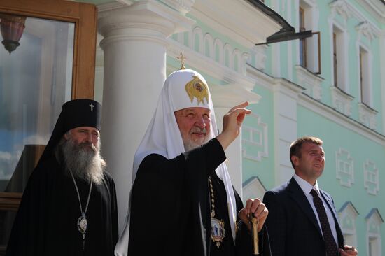 Vladimir Putin takes part in celebrating 700th birth anniversary of Venerable St. Sergius of Radonezh
