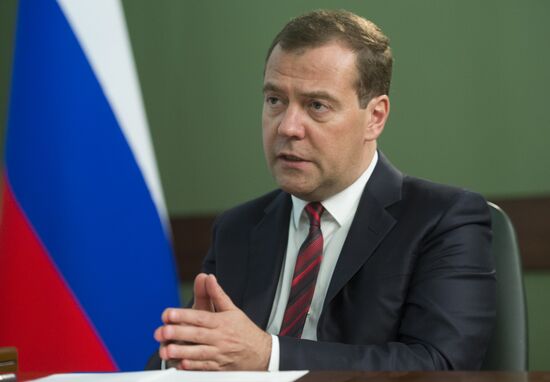 Dmitry Medvedev's working trip to Lipetsk