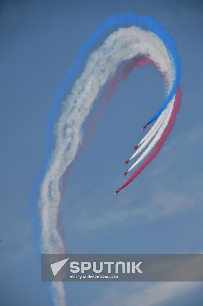 Farnborough International Airshow 2014. Day Five