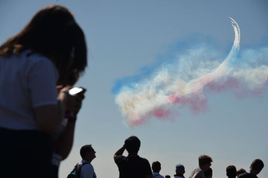 Farnborough International Airshow 2014. Day Five