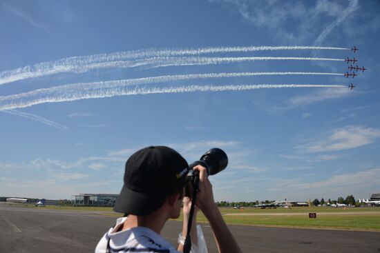 Farnborough International Airshow 2014. Day Five