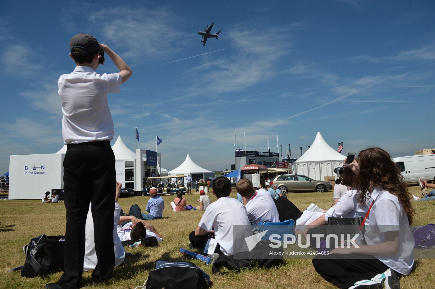 Farnborough International Airshow 2014. Day Five
