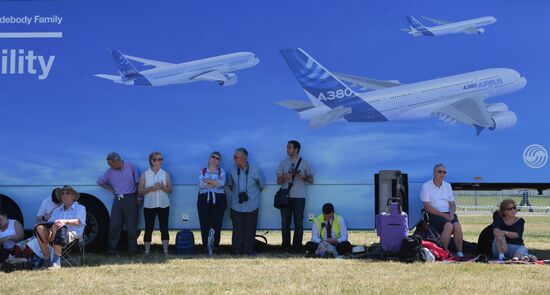 Farnborough International Airshow 2014. Day Five