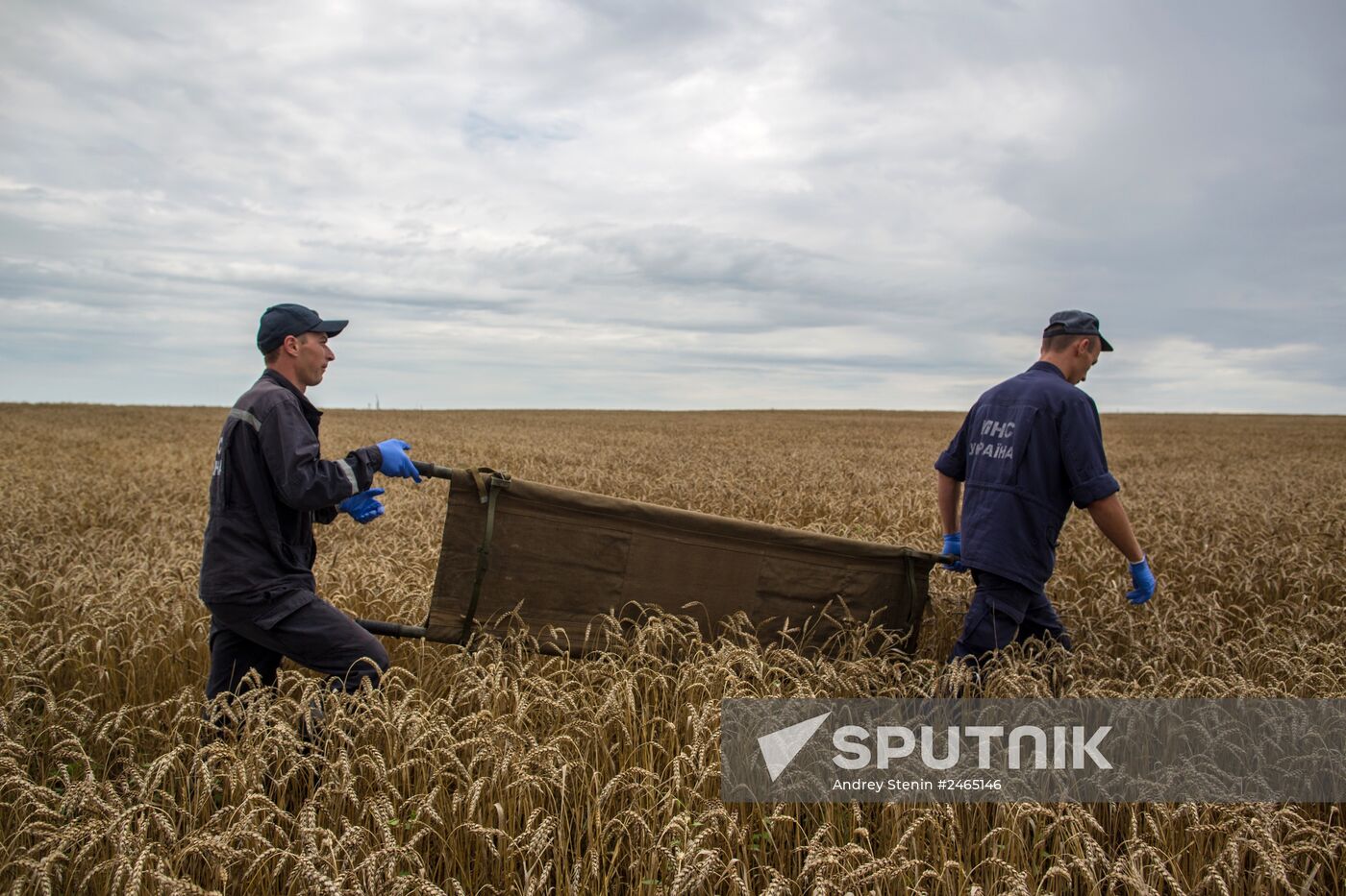 Bodies recovered at Malaysia Airlines Boeing 777 crash site near Shakhtyorsk