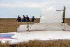 Collecting bodies on Malaysian Boeing 777 crash site near Shakhtyorsk