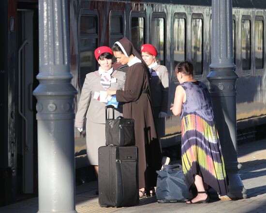 Anniversary trip of Train No. 23/24 Moscow-Berlin-Paris