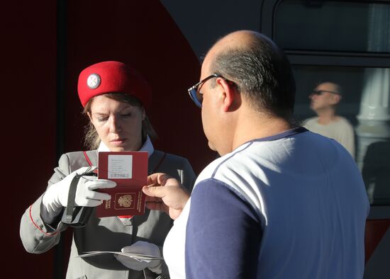 Anniversary trip of Train No. 23/24 Moscow-Berlin-Paris