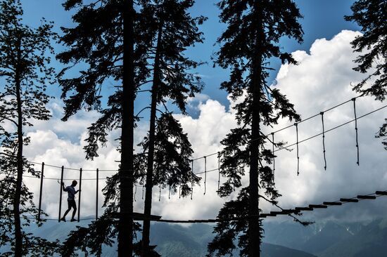 Relaxing in Krasnaya Polyana