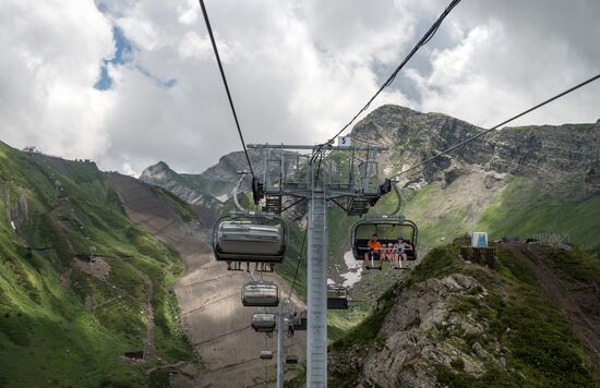 Relaxing in Krasnaya Polyana