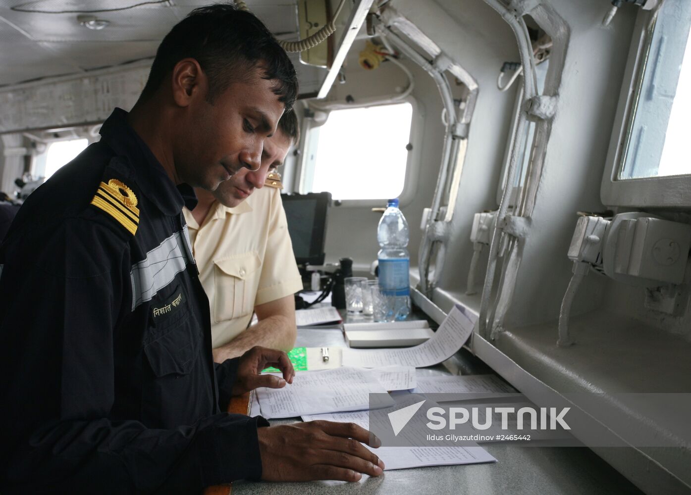 Russian-Indian naval exercise Indra-2014