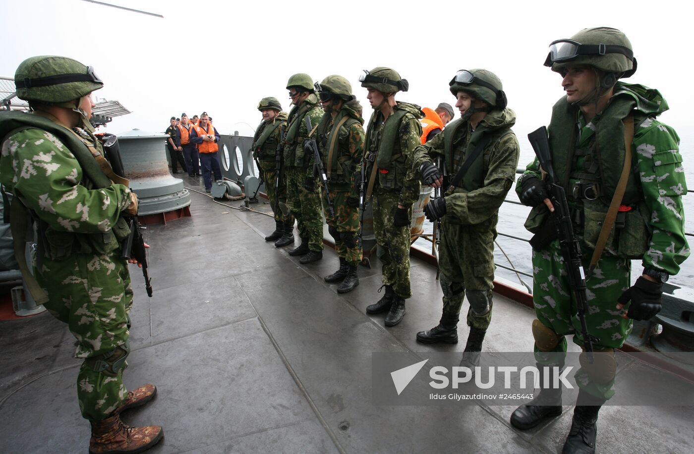 Russian-Indian naval exercise Indra-2014