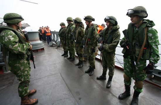 Russian-Indian naval exercise Indra-2014
