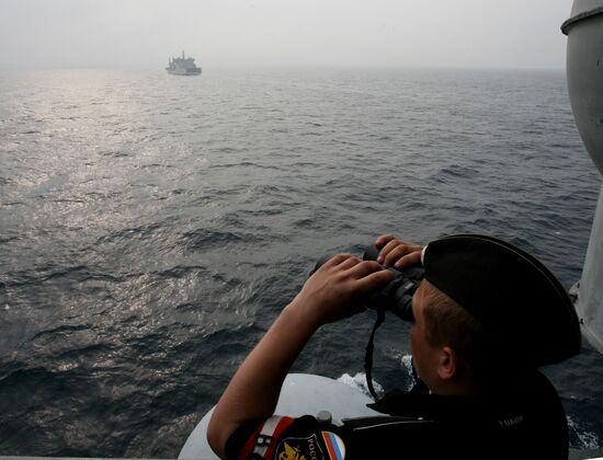 Russian-Indian naval exercise Indra-2014
