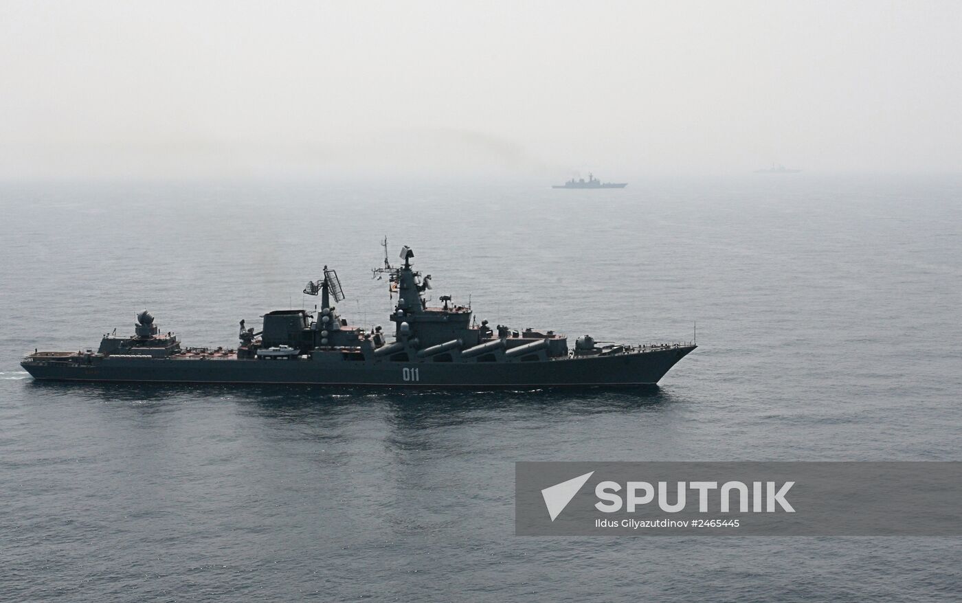 Russian-Indian naval exercise Indra-2014
