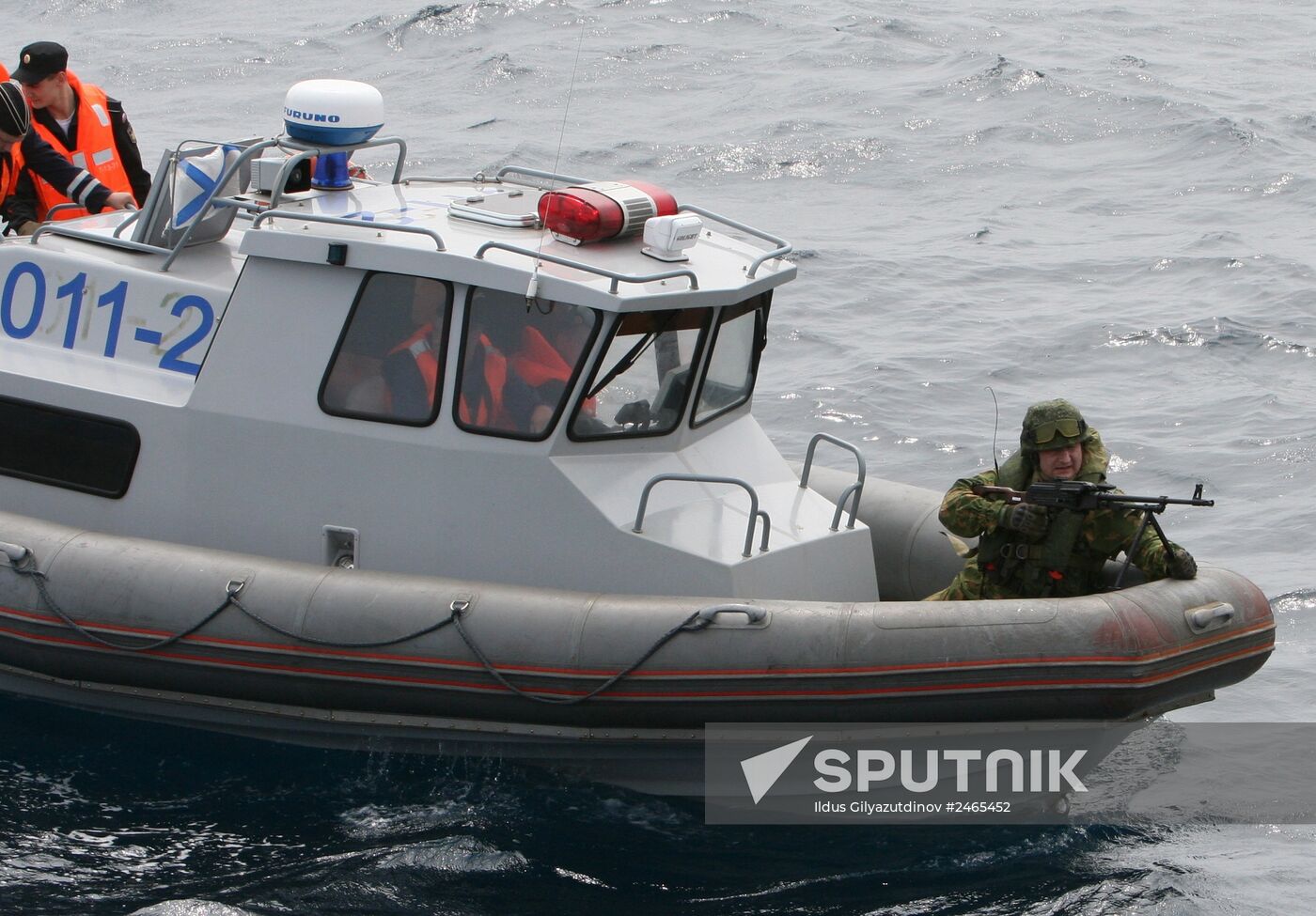 Russian-Indian naval exercise Indra-2014