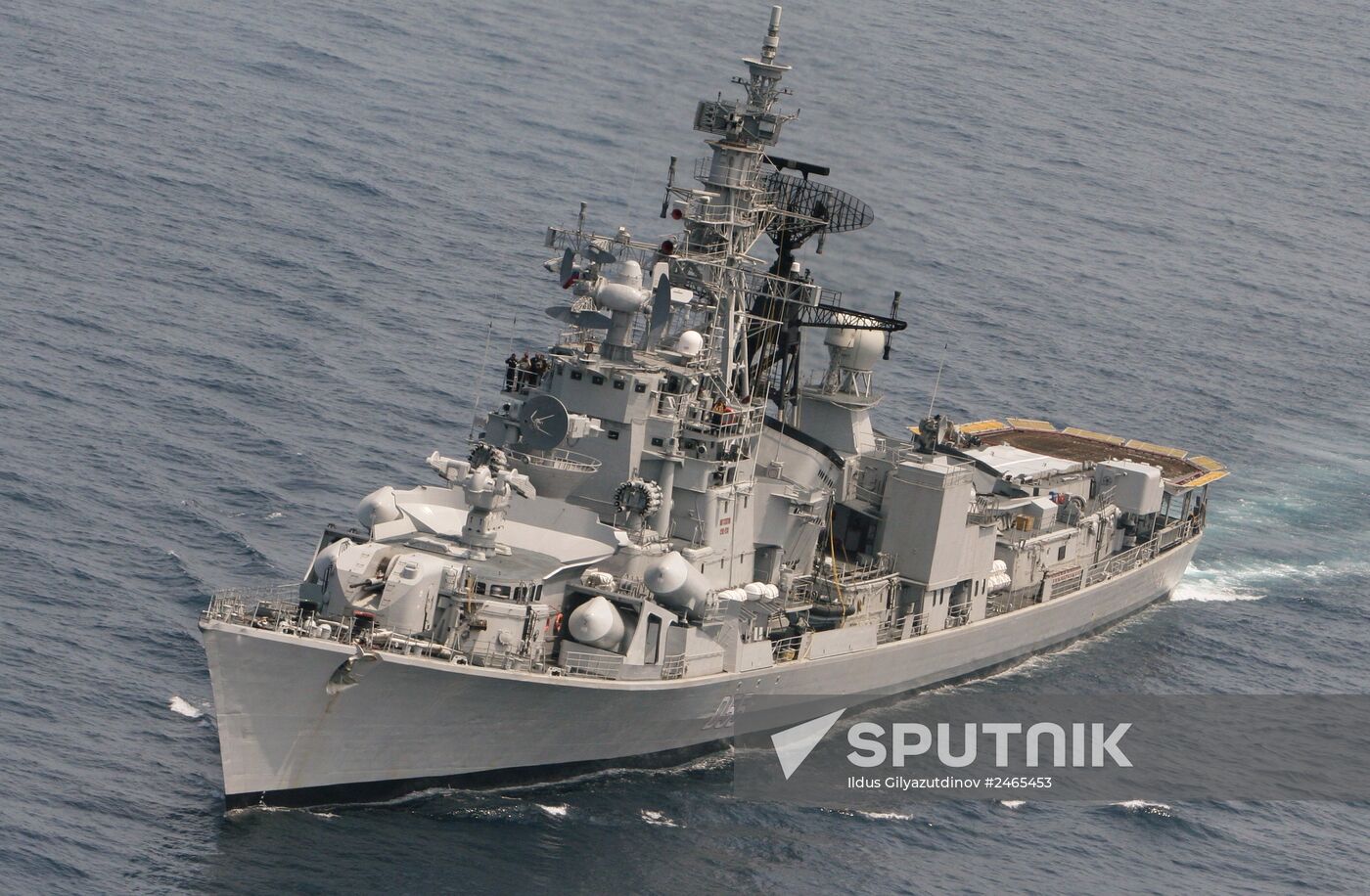 Russian-Indian naval exercise Indra-2014