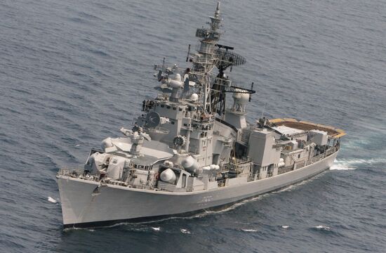 Russian-Indian naval exercise Indra-2014