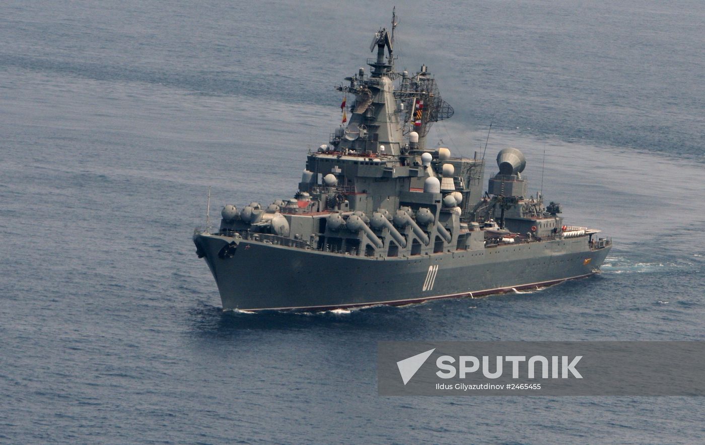 Russian-Indian naval exercise Indra-2014