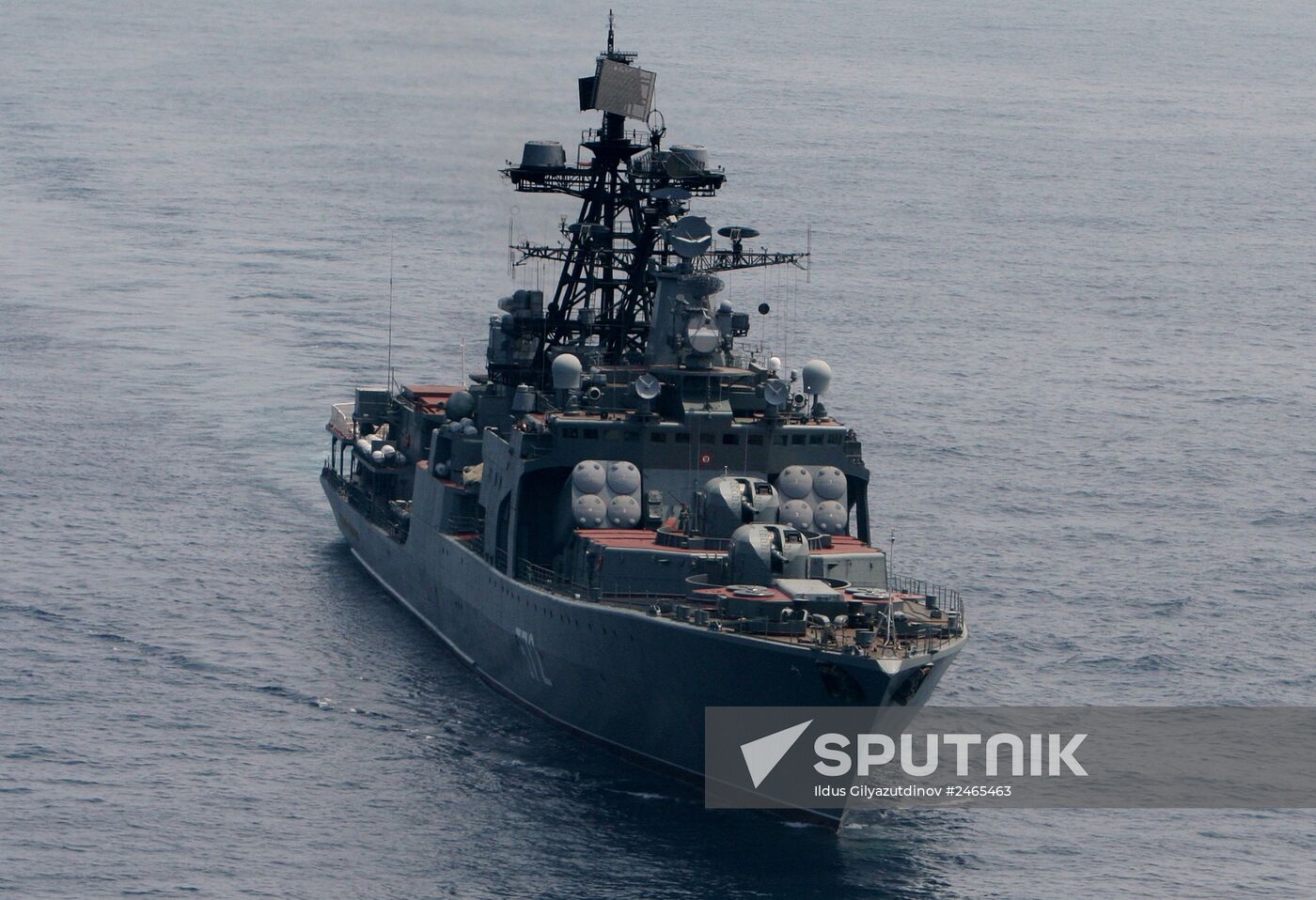 Russian-Indian naval exercise Indra-2014
