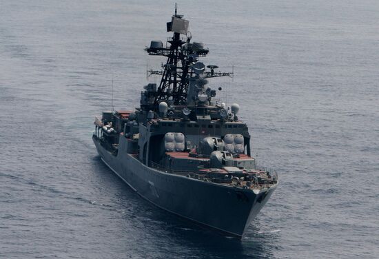 Russian-Indian naval exercise Indra-2014