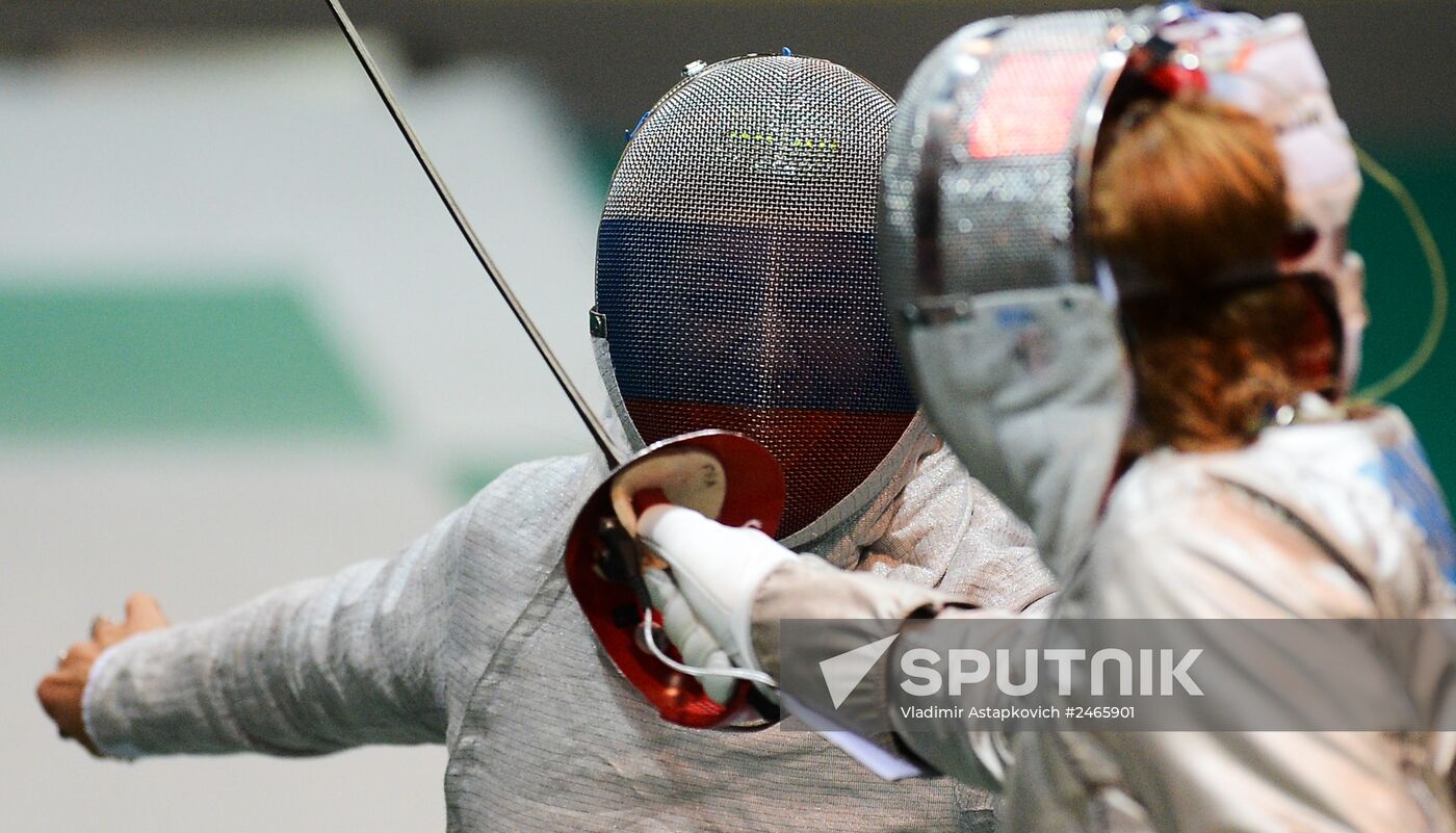 World Fencing Championships 2014 in Kazan. Day seven