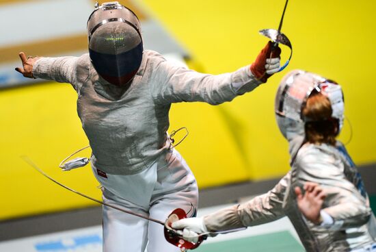 World Fencing Championships 2014 in Kazan. Day seven