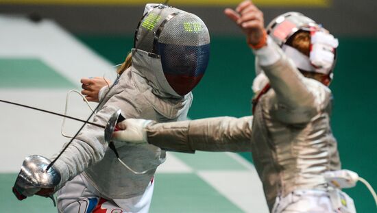 World Fencing Championships 2014 in Kazan. Day seven