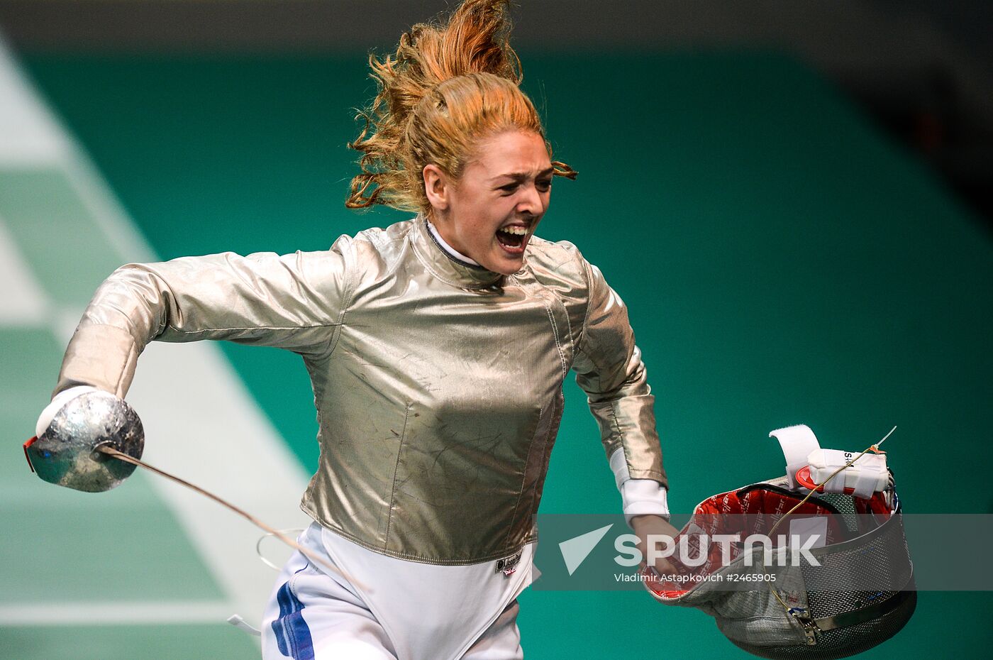 World Fencing Championships 2014 in Kazan. Day seven