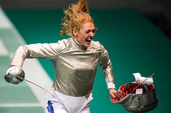 World Fencing Championships 2014 in Kazan. Day seven