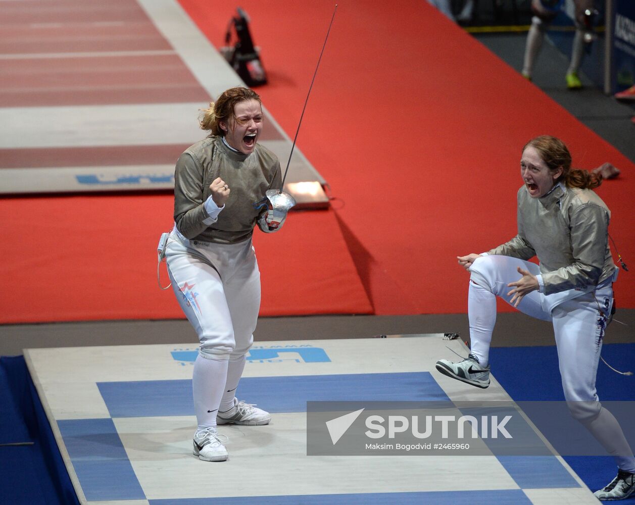 World Fencing Championships. Day Seven
