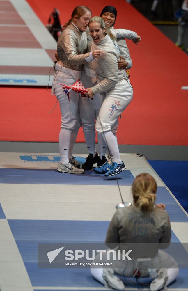 World Fencing Championships. Day Seven