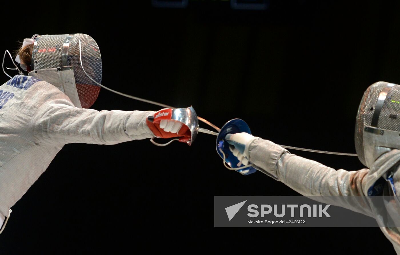 World Fencing Championships 2014 in Kazan. Day seven