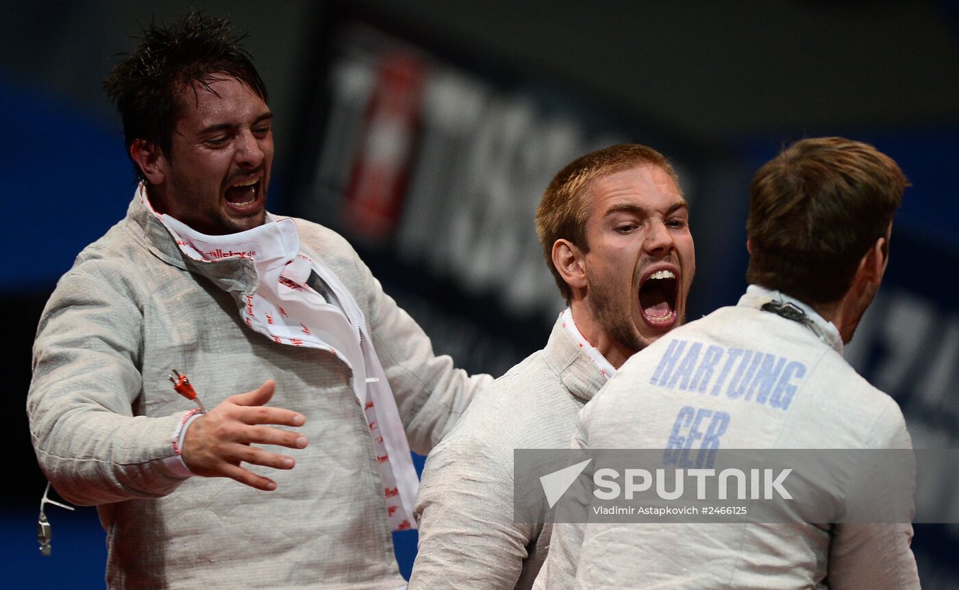 World Fencing Championships 2014 in Kazan. Day seven