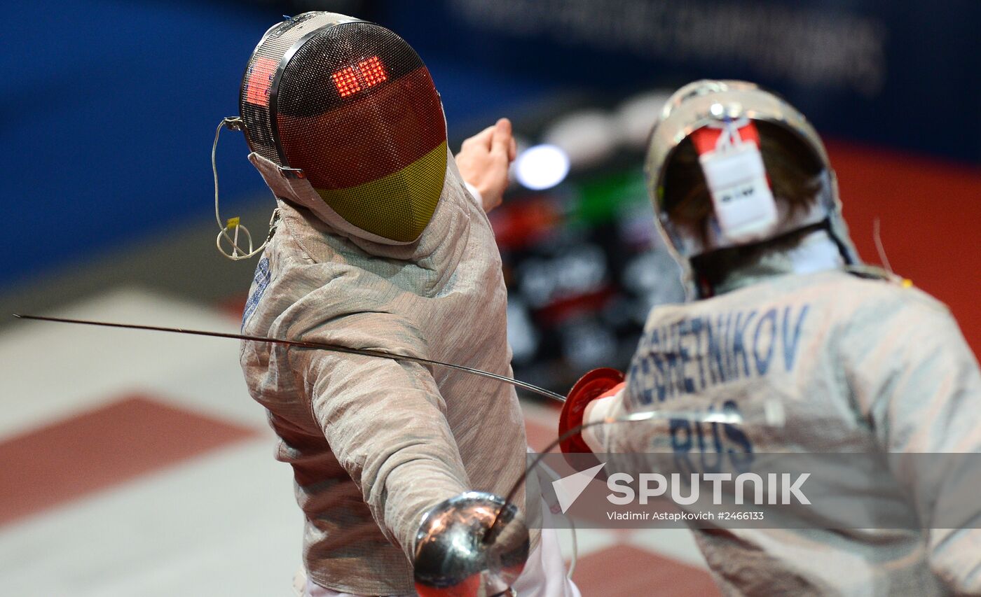 World Fencing Championships 2014 in Kazan. Day seven