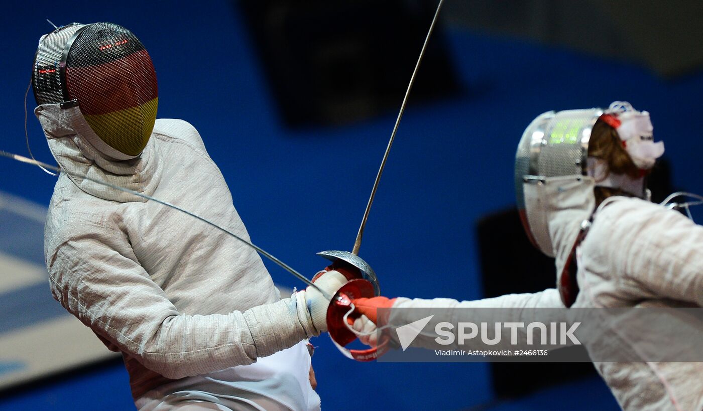 World Fencing Championships 2014 in Kazan. Day seven