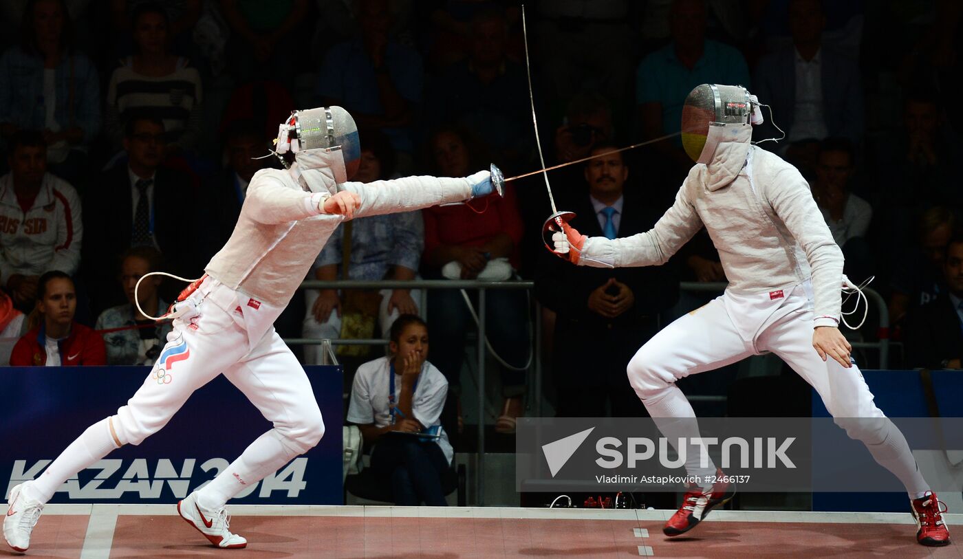 World Fencing Championships 2014 in Kazan. Day seven