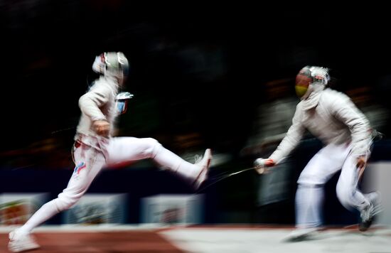 World Fencing Championships 2014 in Kazan. Day seven