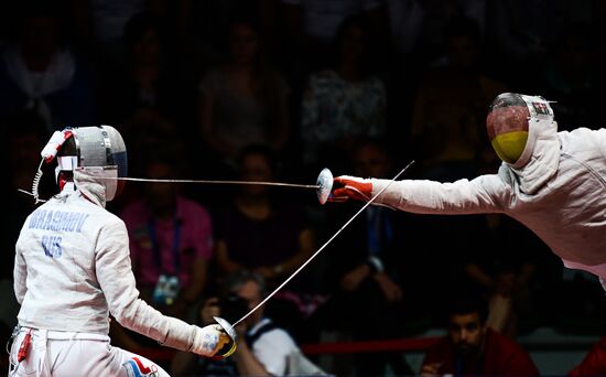 World Fencing Championships 2014 in Kazan. Day seven