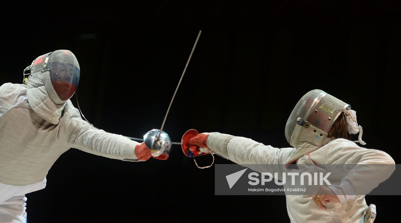 World Fencing Championships 2014 in Kazan. Day seven