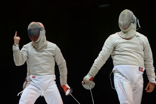 World Fencing Championships 2014 in Kazan. Day seven