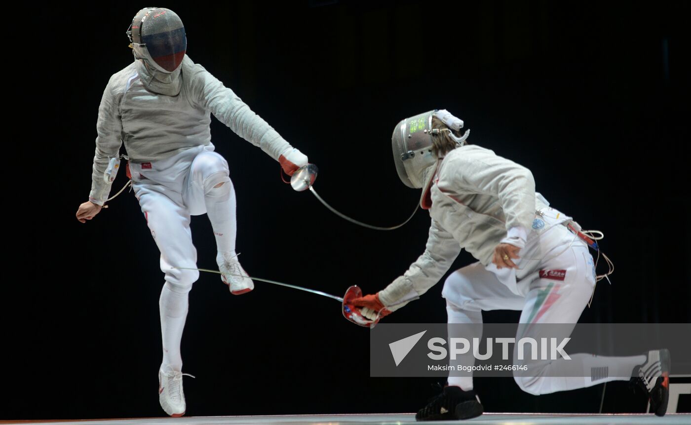World Fencing Championships 2014 in Kazan. Day seven