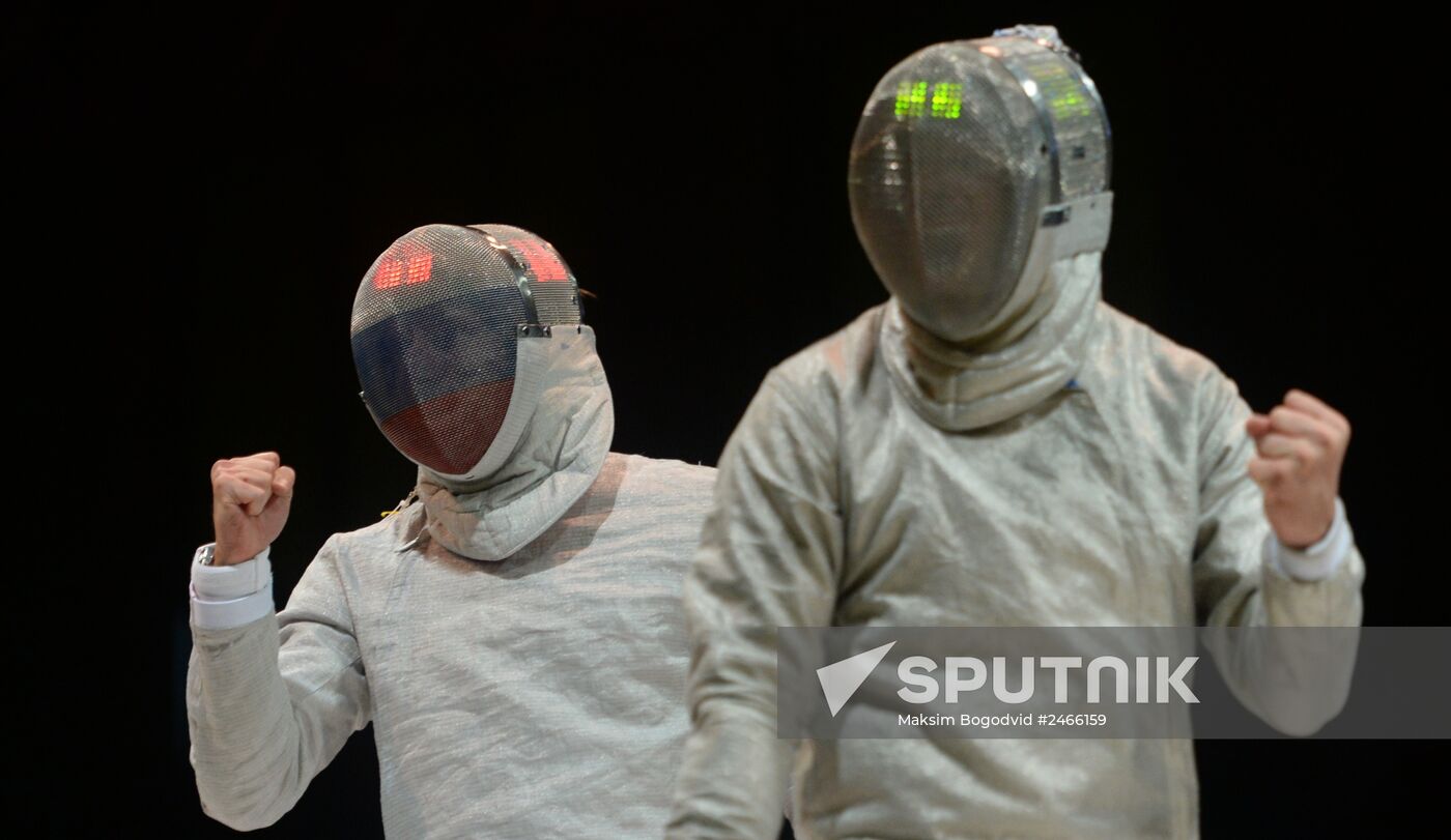 World Fencing Championships 2014 in Kazan. Day seven