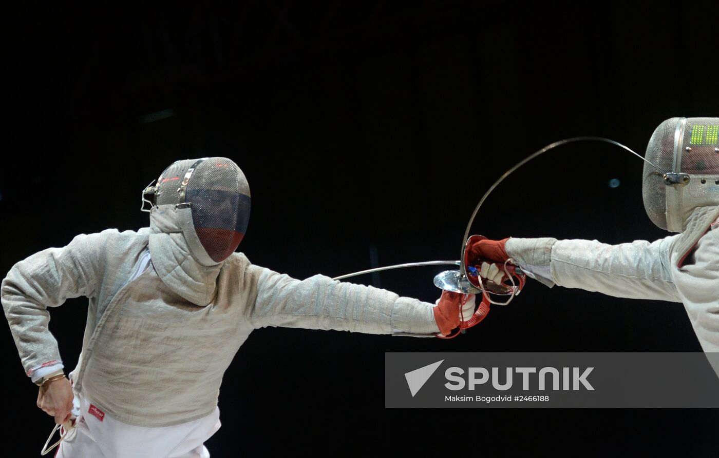 World Fencing Championships 2014 in Kazan. Day seven